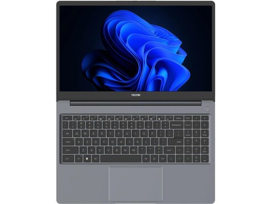Ноутбук Tecno MegaBook K15SFA/71005000403/Ryzen 5-7535HS/16Gb/1Tb/15,6 FHD IPS/Win11 серый
